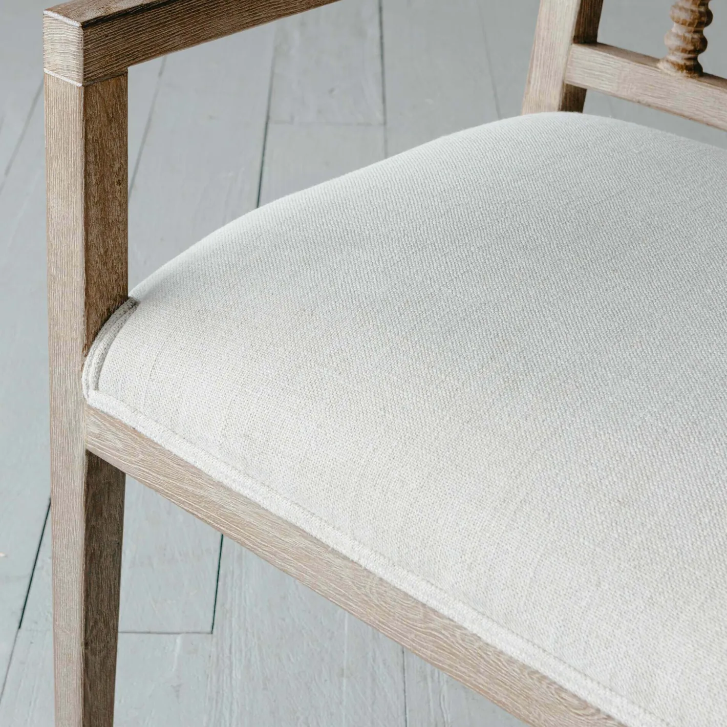 Graham & Green Armchairs<Abacus Linen Armchair