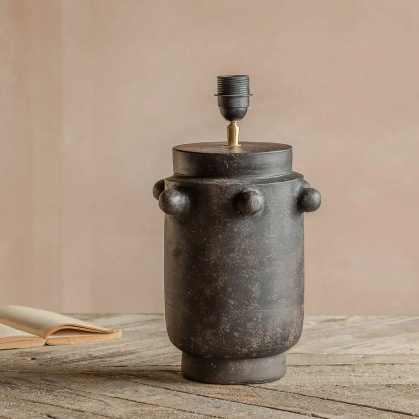 Graham & Green Table Lamps<Abington Brown Terracotta Table Lamp