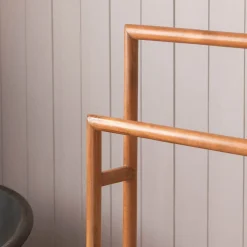 Graham & Green Bathroom Accessories<Acacia Wooden Towel Stand