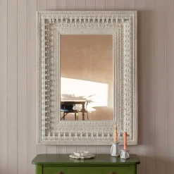 Graham & Green Wall Mirrors<Adah Wooden Carved Wall Mirror