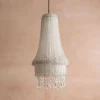 Graham & Green Ceiling Lights & Chandeliers<Adara Clear Beaded Pendant Light