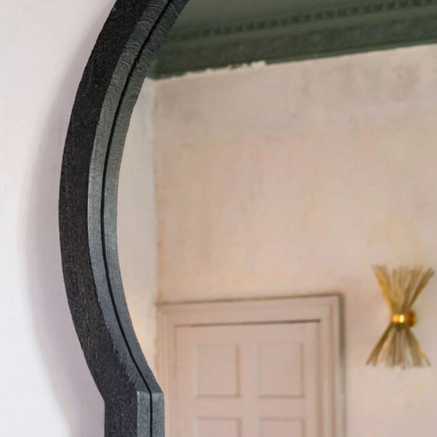 Graham & Green Wall Mirrors<Adrianus Black Wall Mirror