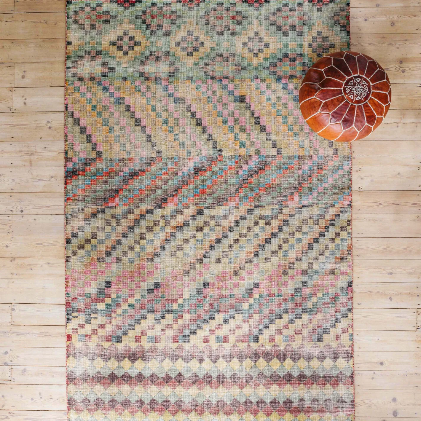 Graham & Green Rugs & Runners<Albers Hand-Knotted Rug