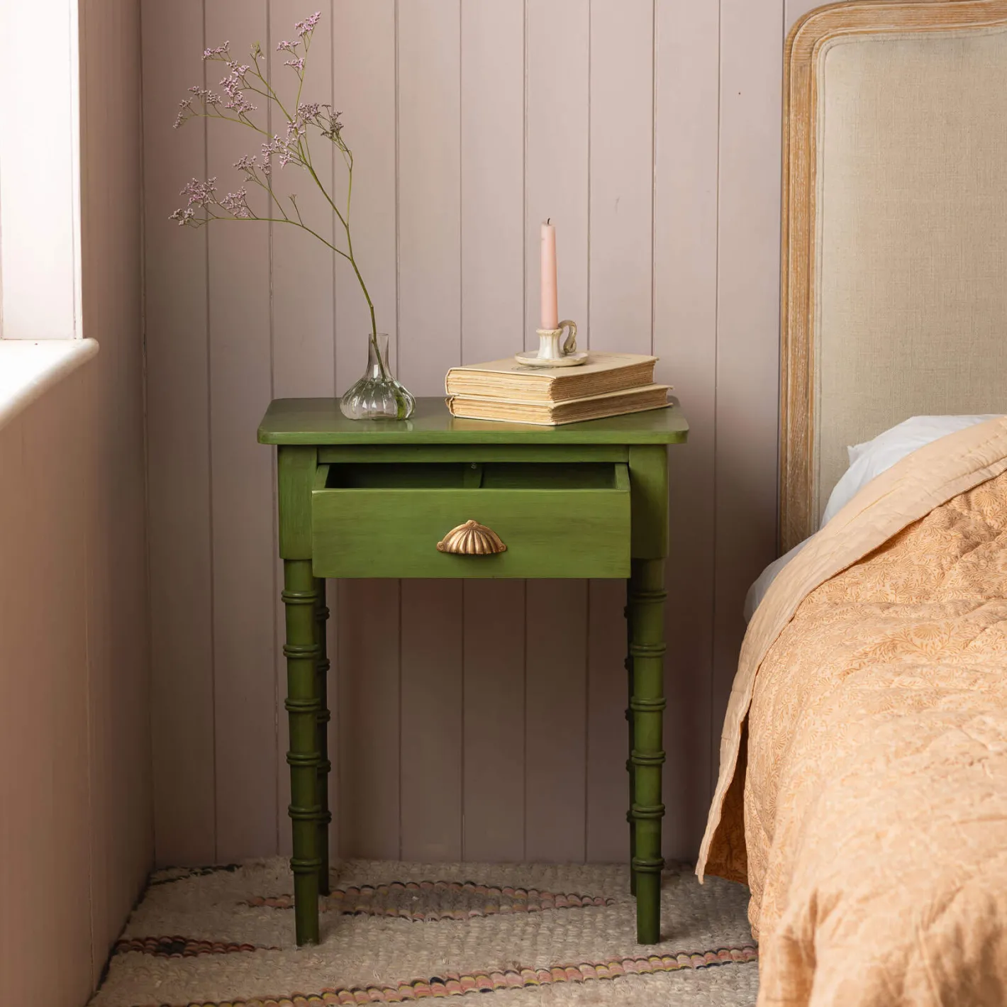 Graham & Green Bedside Tables<Alice Green Bedside Table