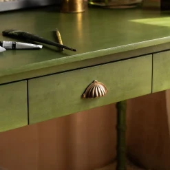 Graham & Green Desks<Alice Green Three Drawer Desk