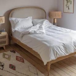 Graham & Green Beds & Headboards<Alize King Size Natural Linen Bed