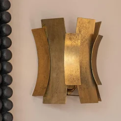 Graham & Green Wall Lights & Sconces<Alonso Gold Curve Wall Light