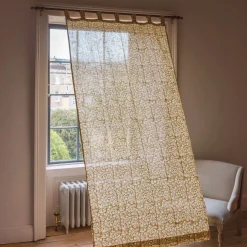 Graham & Green Curtains & Curtain Ties<Alyssa Single Curtain