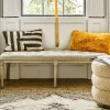 Graham & Green Benches & Ottomans|Ottomans & Benches<Amalie Linen Bench