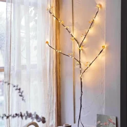 Graham & Green Garden Lights|Outdoor Lights<Amber Gemstone Tree Light