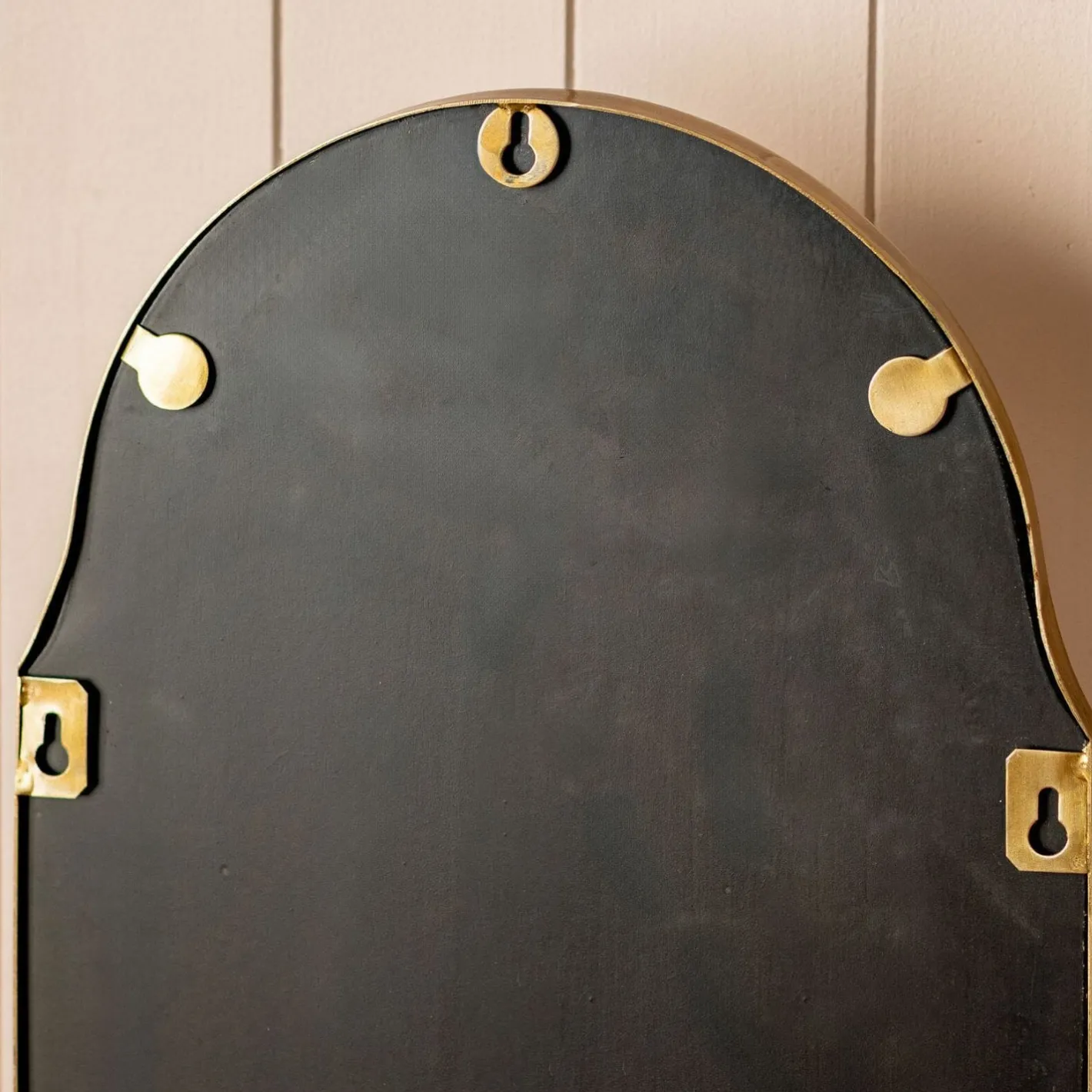 Graham & Green Bathroom Mirrors|Bathroom Mirrors<Antique Brass Mirror with Shelf