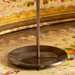 Graham & Green Candle Holders & Candles<Antique Brass Tall Candle Holder