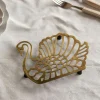 Graham & Green Kitchen Accessories<Antiqued Brass Swan Trivet