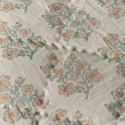 Graham & Green Quilts & Bedding<Antiqued Floral Block Printed Quilts