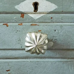 Graham & Green Knobs & Handles<Antiqued Silver Square Star Knob