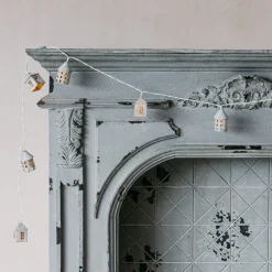 Graham & Green String Lights<Antiqued Winter Village Garland