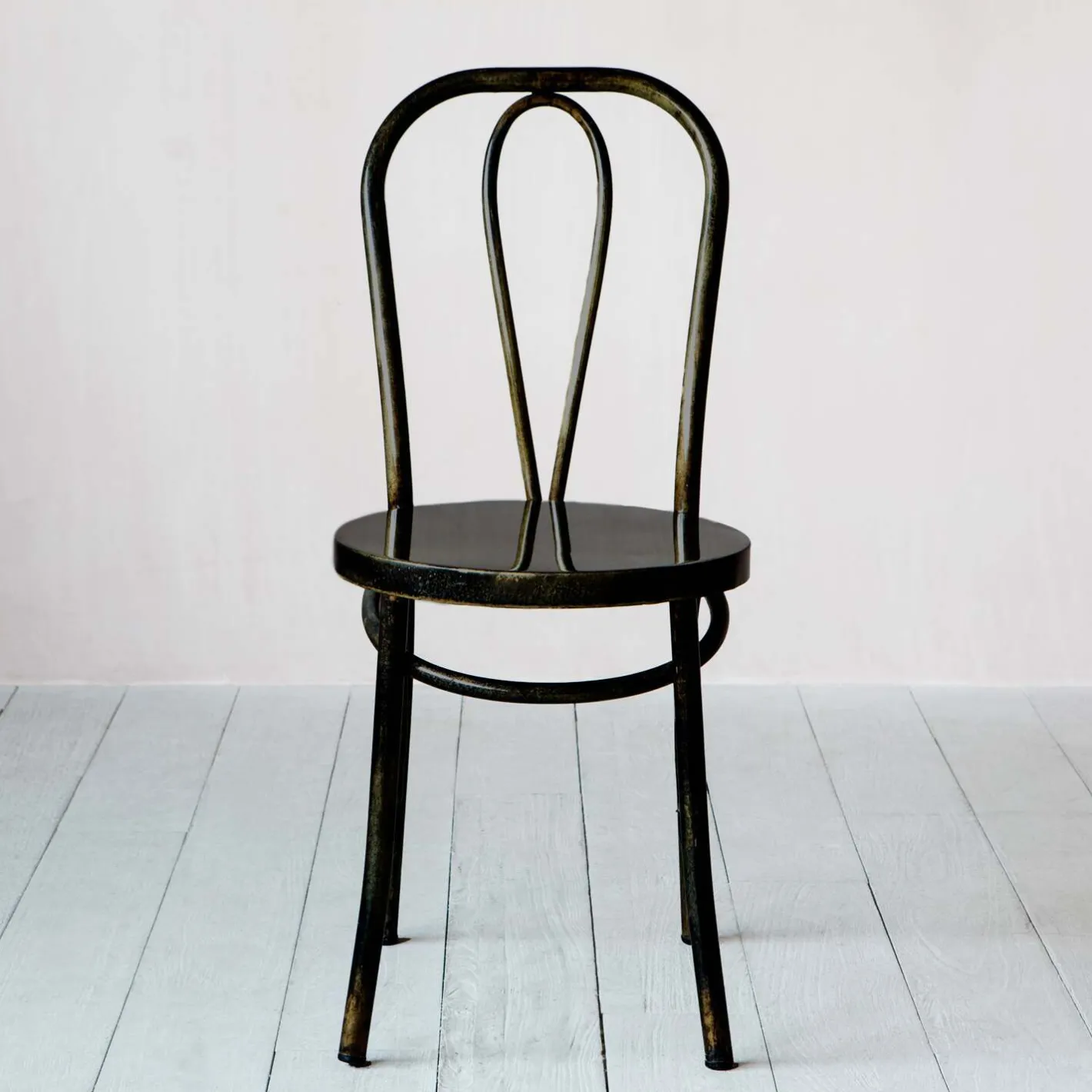 Graham & Green Dining Chairs<Antique Nickel Café Chair