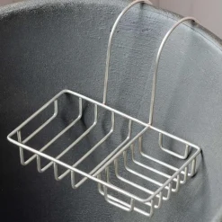 Graham & Green Bathroom Accessories<Antique Silver Side of the Bath Caddy
