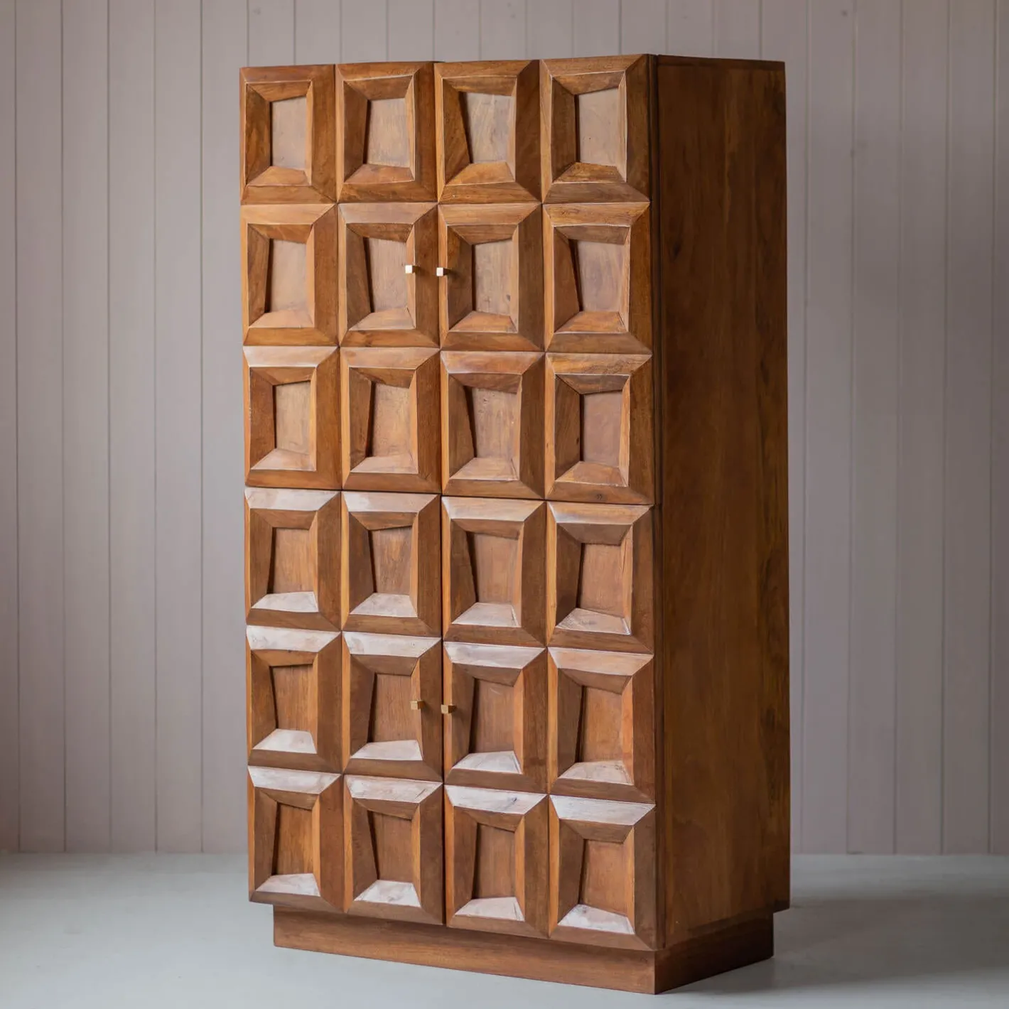 Graham & Green Cabinets & Cupboards<Apsley Tile Four Door Tall Cabinet
