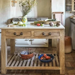 Graham & Green Kitchen Islands|Kitchen Islands And Larders<Aria Marble Kitchen Island