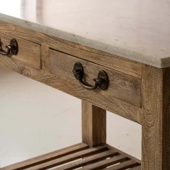 Graham & Green Kitchen Islands|Kitchen Islands And Larders<Aria Marble Kitchen Island