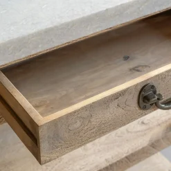 Graham & Green Kitchen Islands|Kitchen Islands And Larders<Aria Marble Topped Kitchen Breakfast Bar
