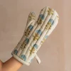 Graham & Green Kitchen Textiles<Asta Block Printed Oven Mitt