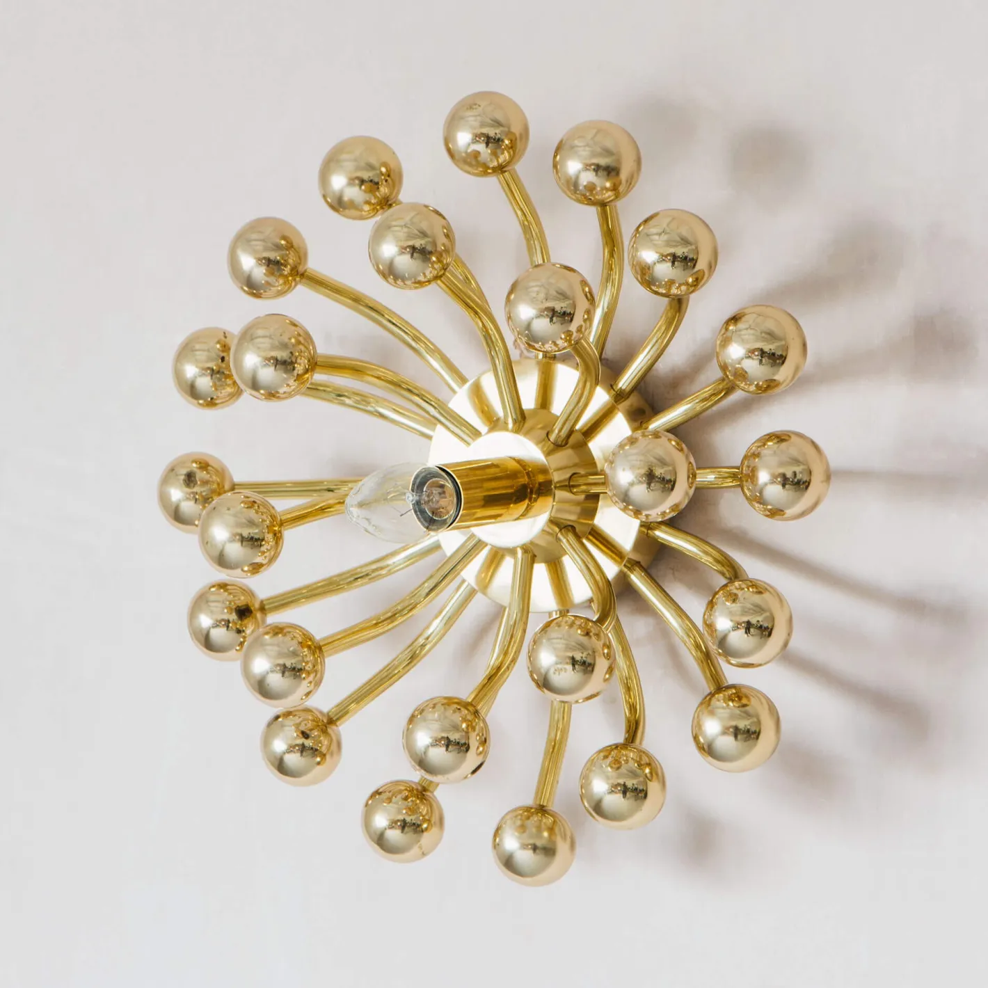 Graham & Green Wall Lights & Sconces<Atticus Brass Wall Sconce