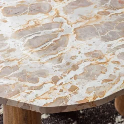 Graham & Green Side Tables<Atticus Brown Marble Side Table