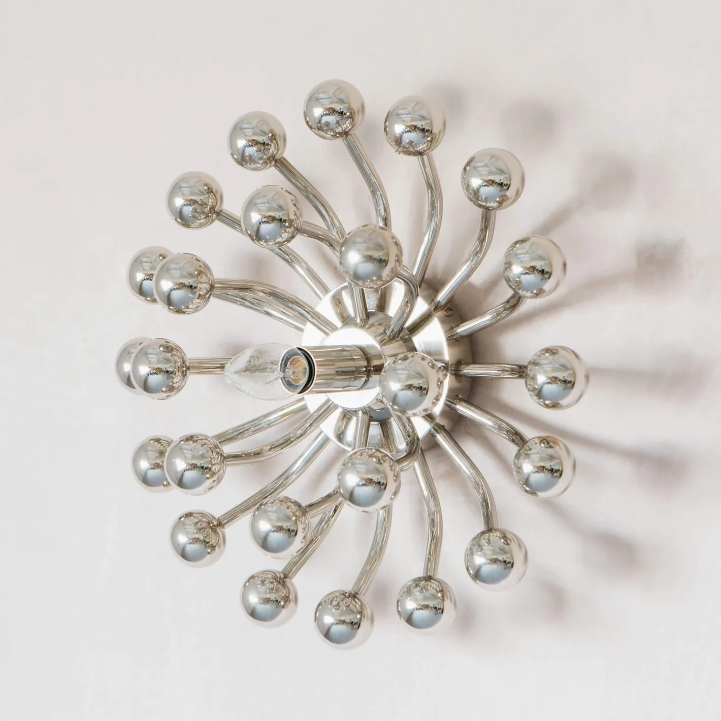 Graham & Green Wall Lights & Sconces<Atticus Chrome Wall Sconce