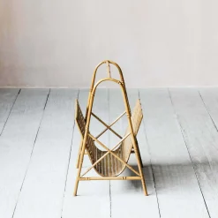 Graham & Green Household Storage<Bamboo Effect Magazine Rack