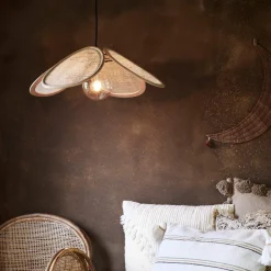 Graham & Green Ceiling Lights & Chandeliers<Bamboo Winged Pendant