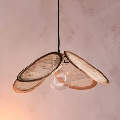 Graham & Green Ceiling Lights & Chandeliers<Bamboo Winged Pendant