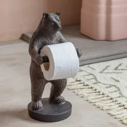 Graham & Green Bathroom Accessories<Bear Loo Roll Holder