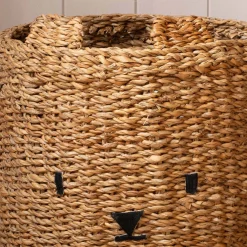 Graham & Green Laundry Baskets<Bear Woven Seagrass Basket