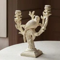 Graham & Green Candle Holders & Candles<Beatrix Bird Double Candle Holder