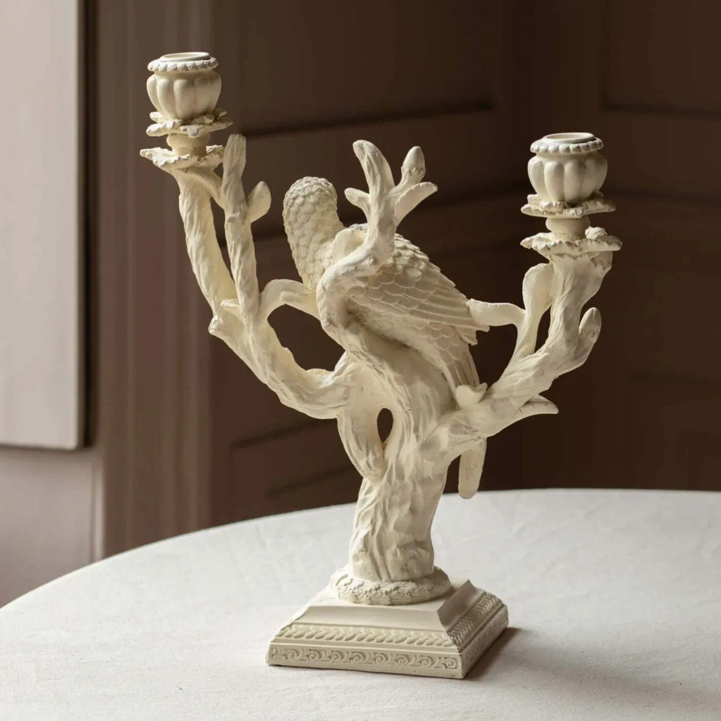 Graham & Green Candle Holders & Candles<Beatrix Bird Double Candle Holder