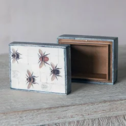 Graham & Green Decorative Accessories<Bee Print Bone Box