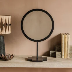 Graham & Green Table Mirrors<Berti Black Table Mirror