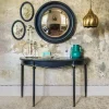 Graham & Green Console Tables<Black Curve Console Table