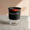 Graham & Green Outdoor Dining|Tableware<Black Glass Travel Mug