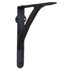 Graham & Green Shelves & Bookcases<Black Iron Shelf Bracket Large