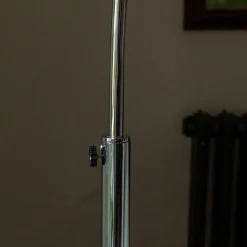 Graham & Green Floor Lamps<Black Marble and Chrome Floor Lamp