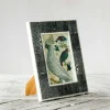 Graham & Green Photo Frames<Black Shagreen Bone Frame