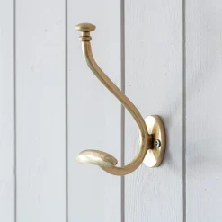 Graham & Green Coat Racks & Hooks<Blaise Antique Gold Single Wall Hook