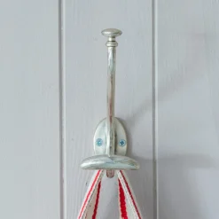 Graham & Green Coat Racks & Hooks<Blaise Antique Silver Single Wall Hook