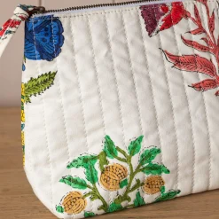 Graham & Green Wash Bags|Wash Bags<Bloom Floral Block Printed Wash Bag