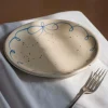 Graham & Green Tableware<Blue Bow Dessert Plate