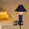 Graham & Green Table Lamps<Blue Enamel Mushroom Clip Lamp