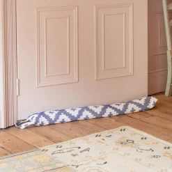 Graham & Green Door Stops & Draught Excluders<Blue Ikat Draught Excluder